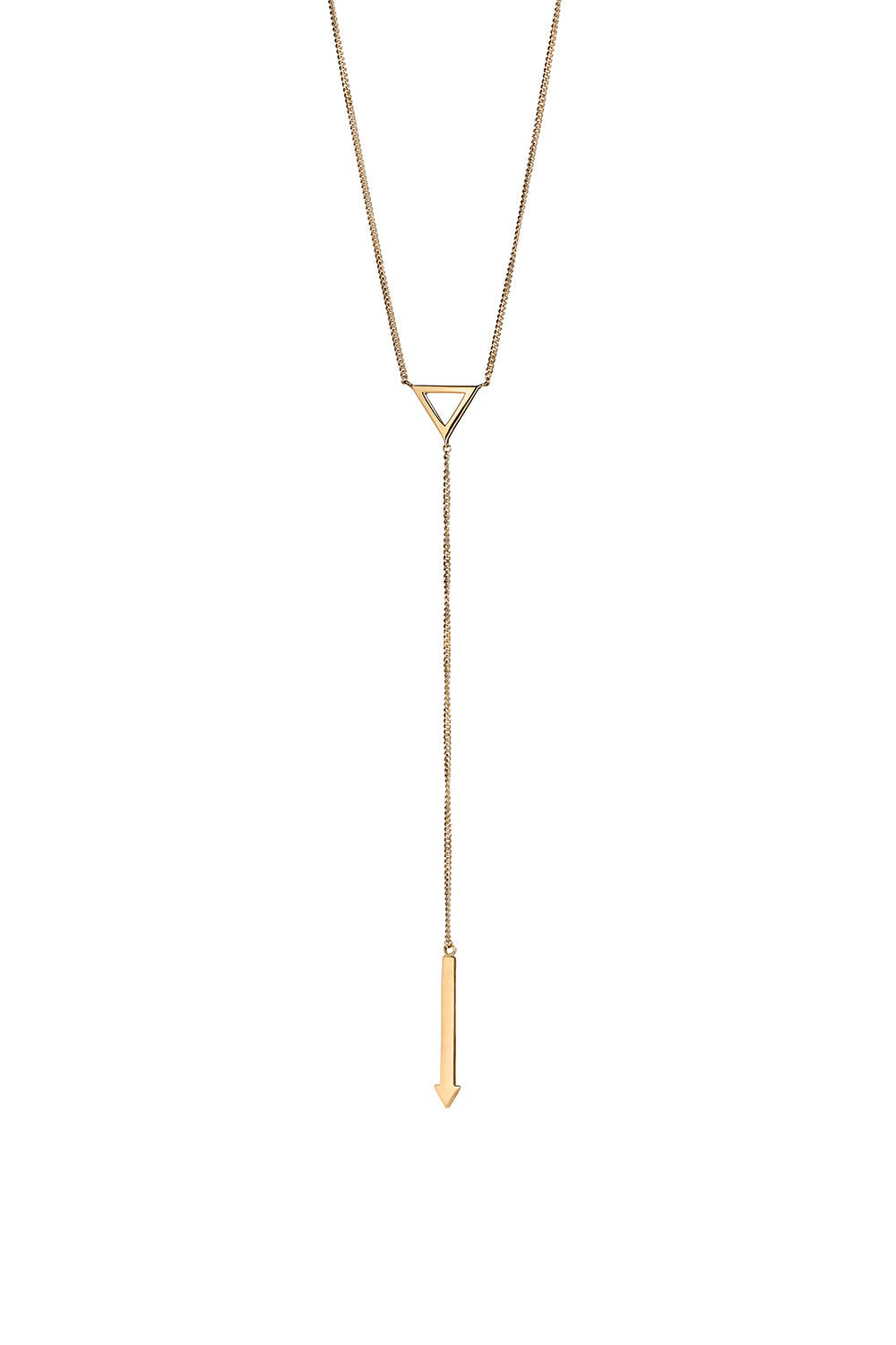 Metronome Necklace Gold