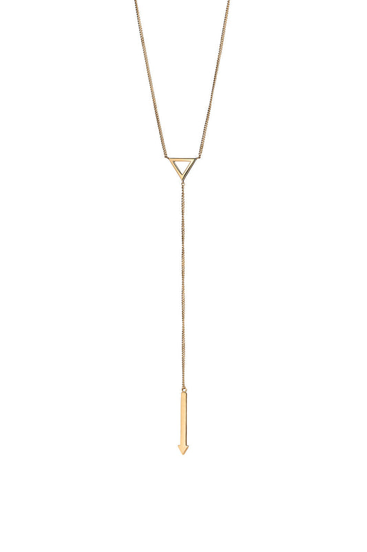 Metronome Necklace Gold