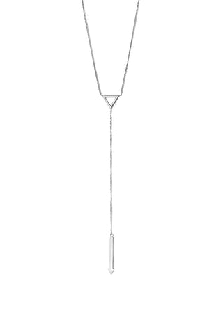 Metronome Necklace Silver