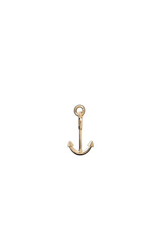 Mini Anchor Charm Gold