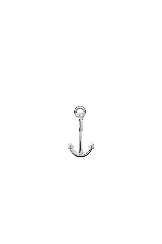 Mini Anchor Charm Silver