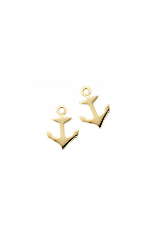 Mini Anchor Studs Gold