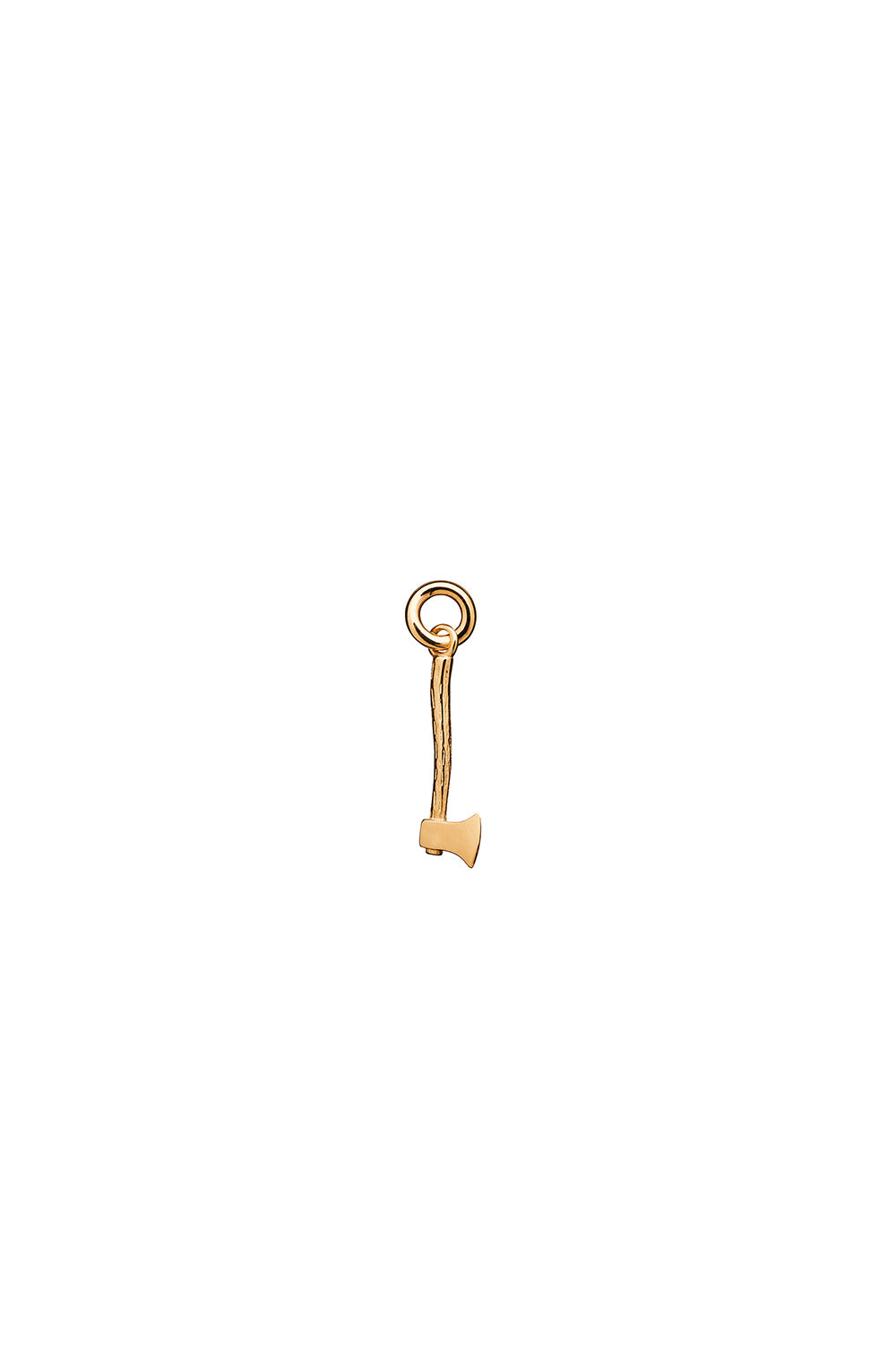 Mini Axe Charm Gold