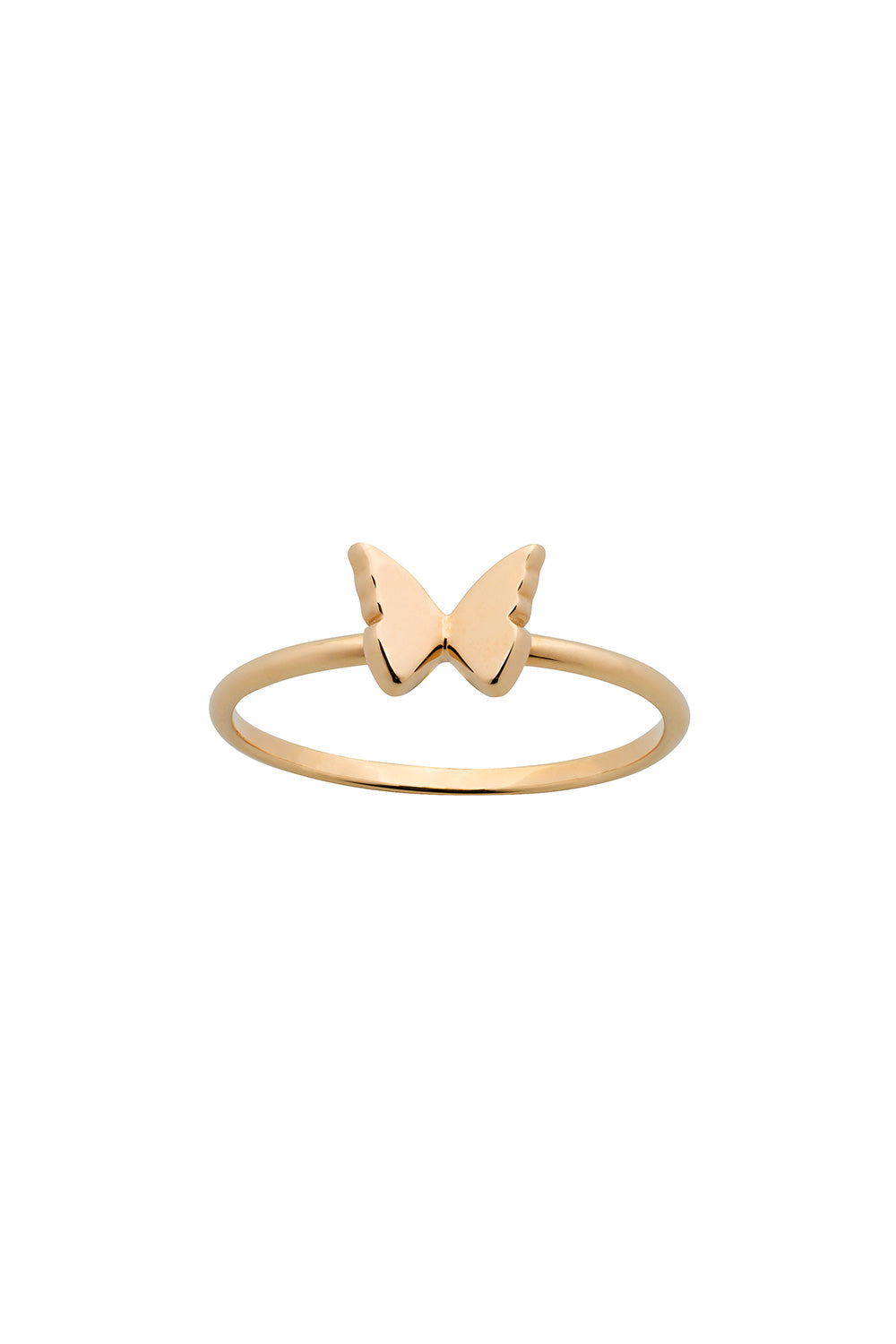 Mini Butterfly Ring Gold