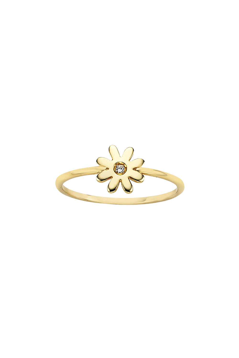 Mini Daisy Ring Gold