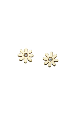 Mini Daisy Studs Gold