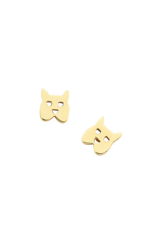 Mini Dog Studs Gold