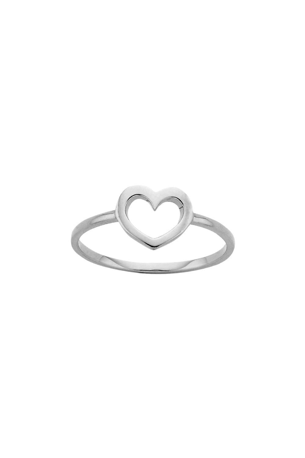 Mini Heart Ring Silver