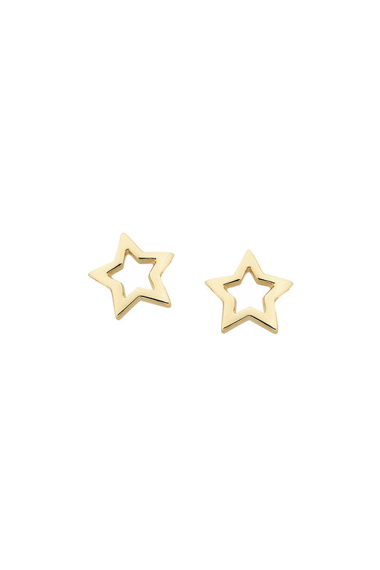 Mini Star Studs Gold