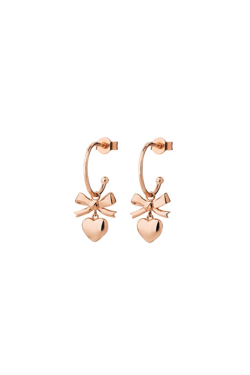 Mini Superlove Hoops Rose Gold