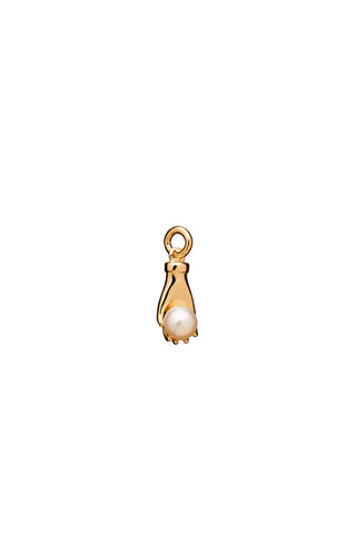 Mini Wisdom Hand Charm Gold