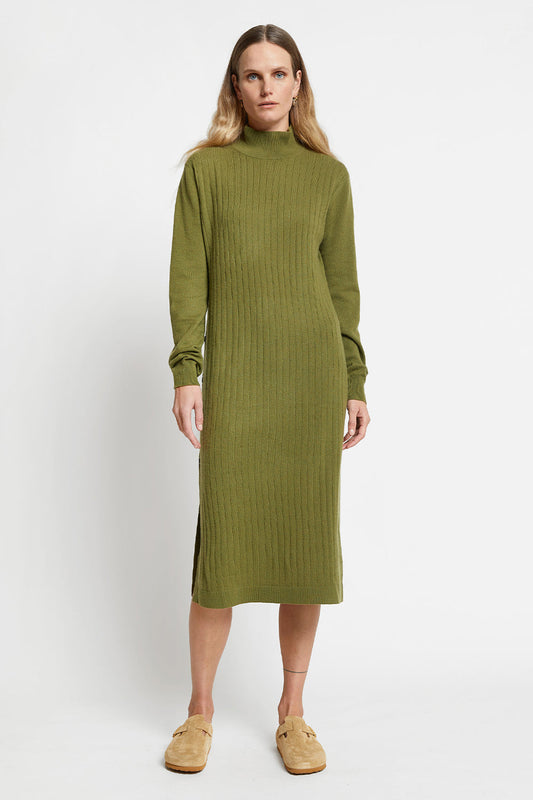 Nina Cashmere Turtleneck Dress