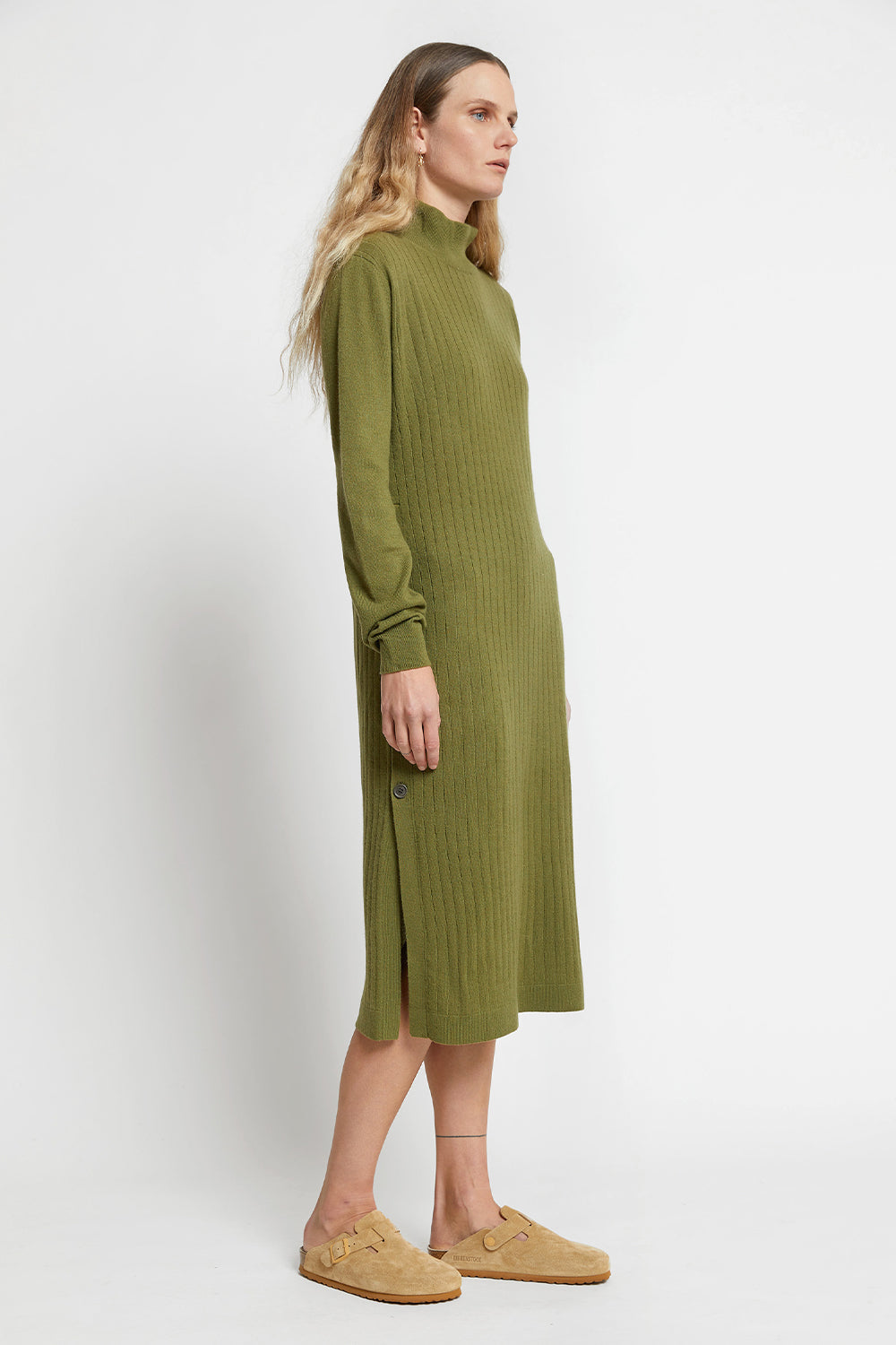 Nina Cashmere Turtleneck Dress