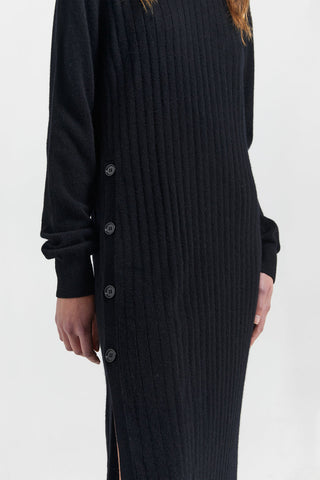 Nina Cashmere Turtleneck Dress