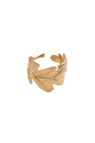 Oak Leaf Ring Gold