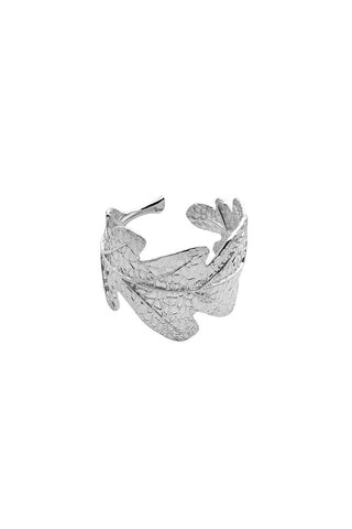 Oak Leaf Ring Silver