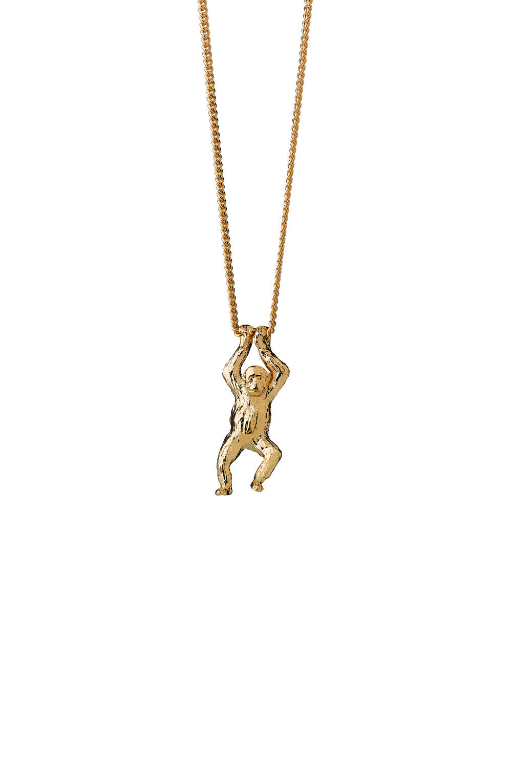 Orangutan Necklace Gold