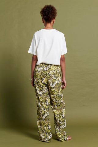 Papinelle x  Canopy Full Length Wide Leg Pant Citronelle