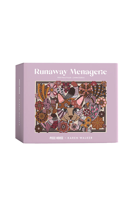 Runaway Menagerie 1000 Piece Jigsaw Puzzle