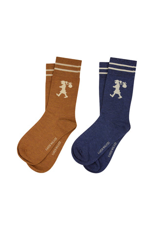 Runaway Girl Socks 2 Pack