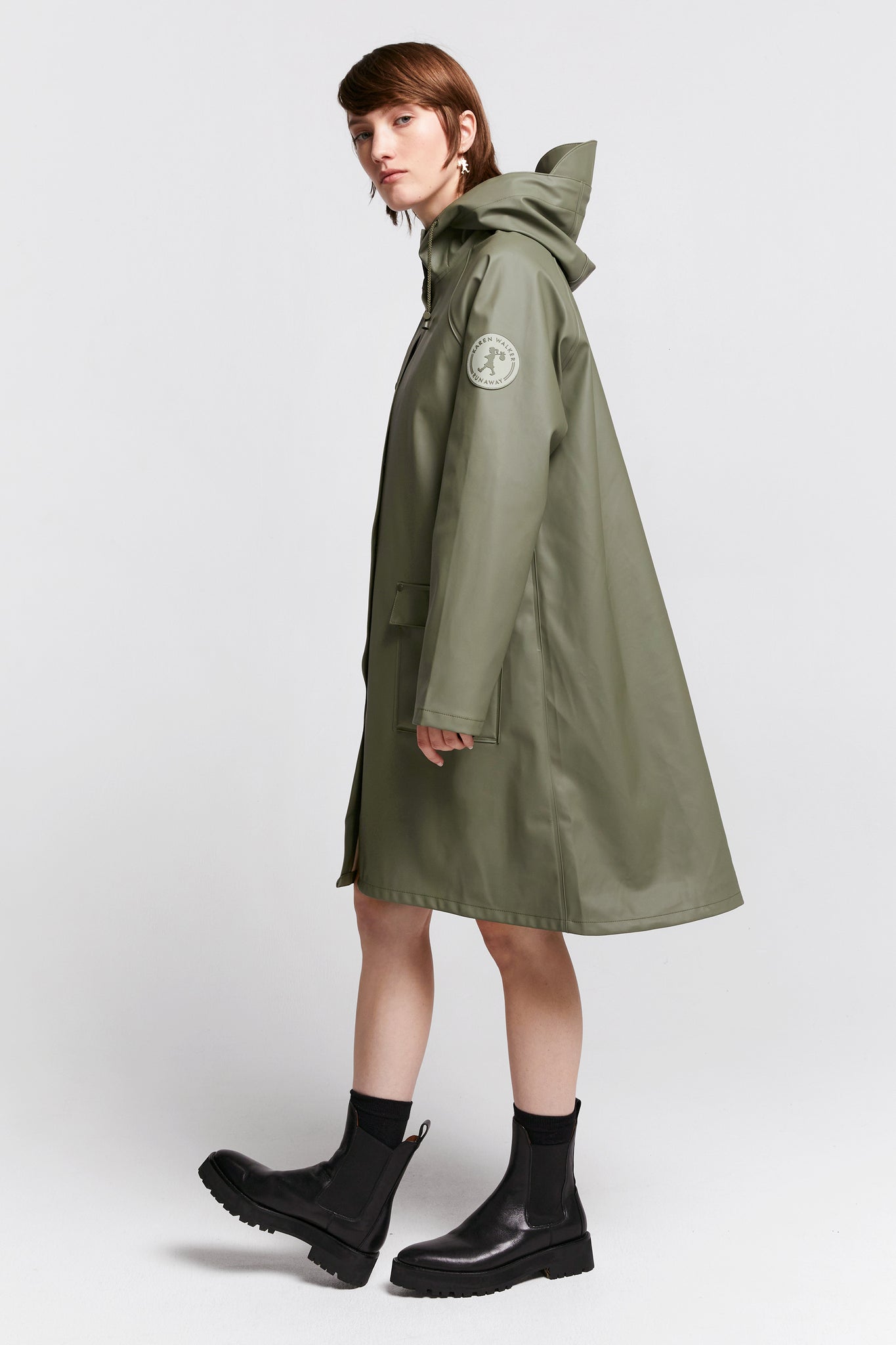 Runaway Long Raincoat