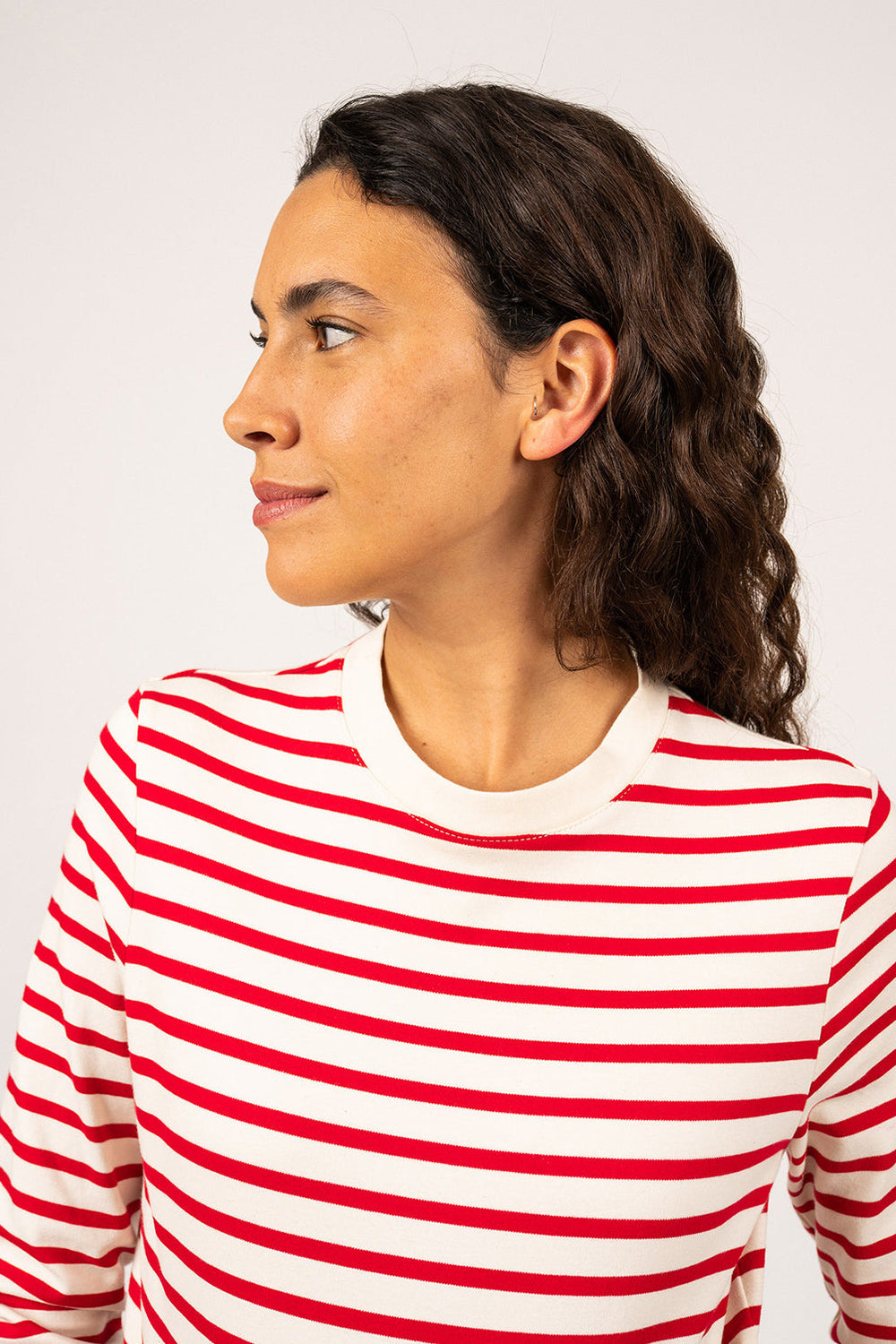 Barfleur Short Sailor Striped Shirt