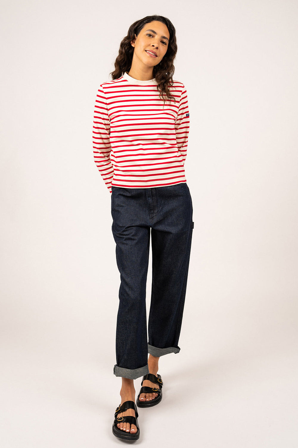 Barfleur Short Sailor Striped Shirt