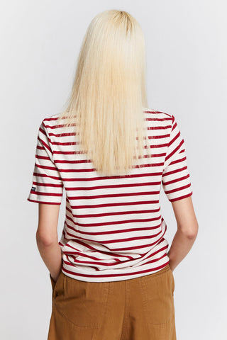 Levant Moderne Short Sleeve Striped Sailor Shirt