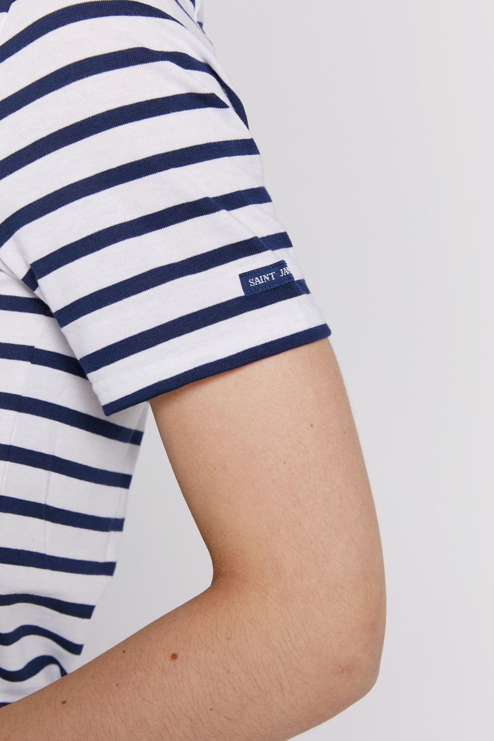 Levant Moderne Short Sleeve Striped Sailor Shirt