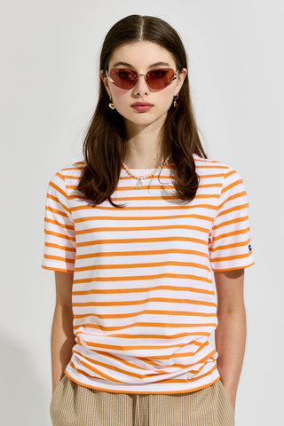 Levant Moderne Short Sleeve Striped Sailor Shirt