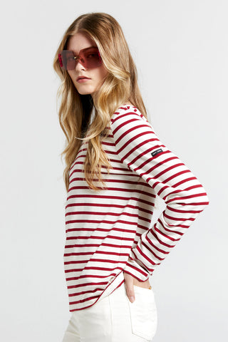 Minquiers Moderne Striped Sailor Shirt