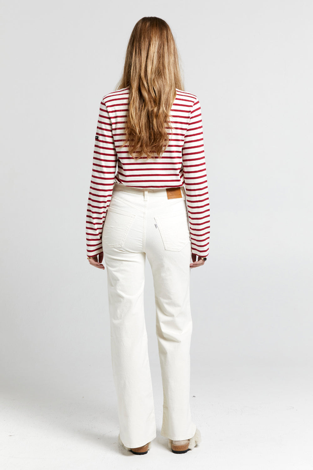 Minquiers Moderne Striped Sailor Shirt