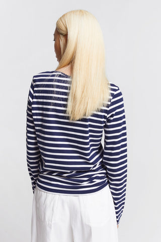 Minquiers Moderne Striped Sailor Shirt