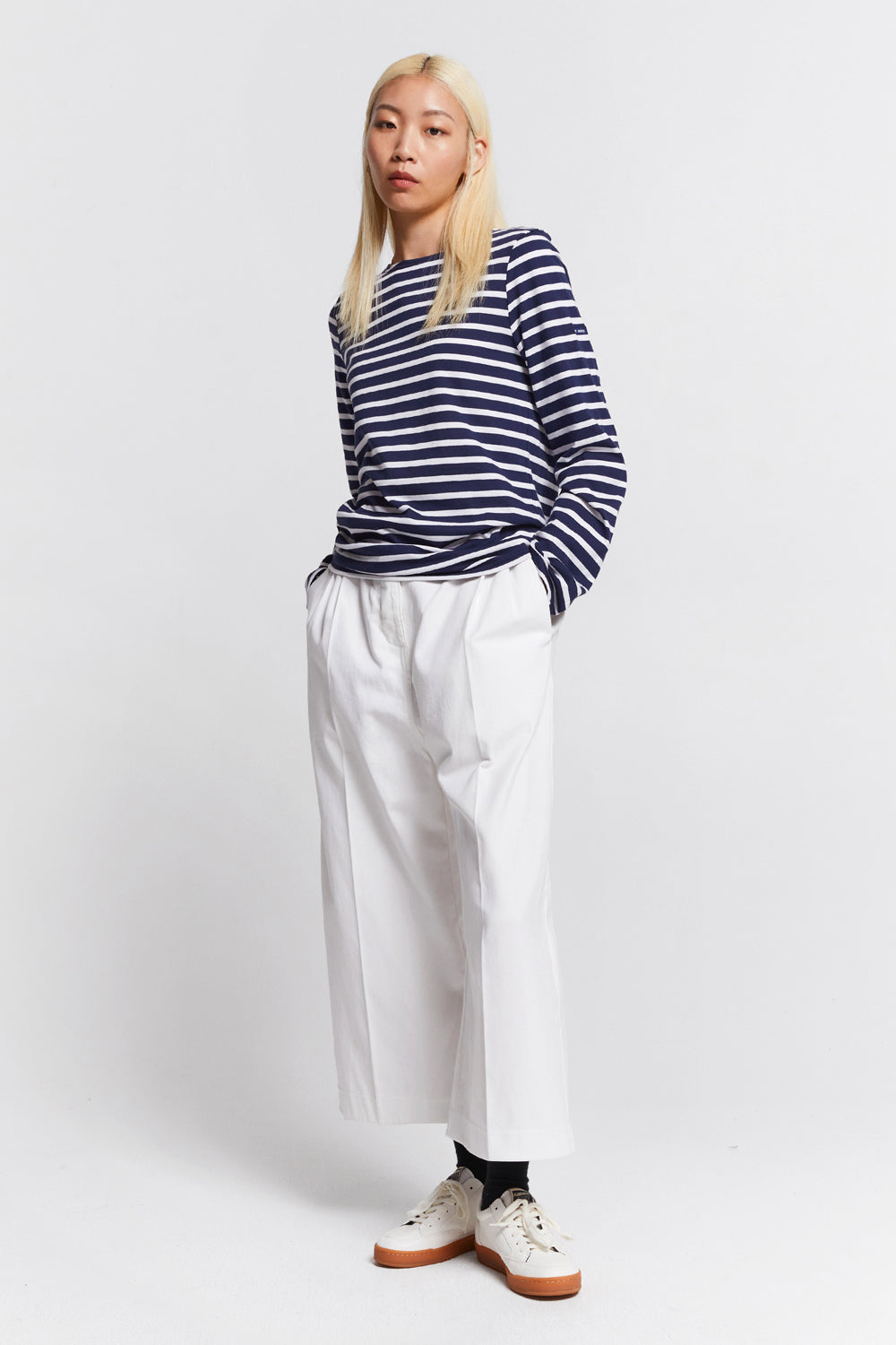 Minquiers Moderne Striped Sailor Shirt