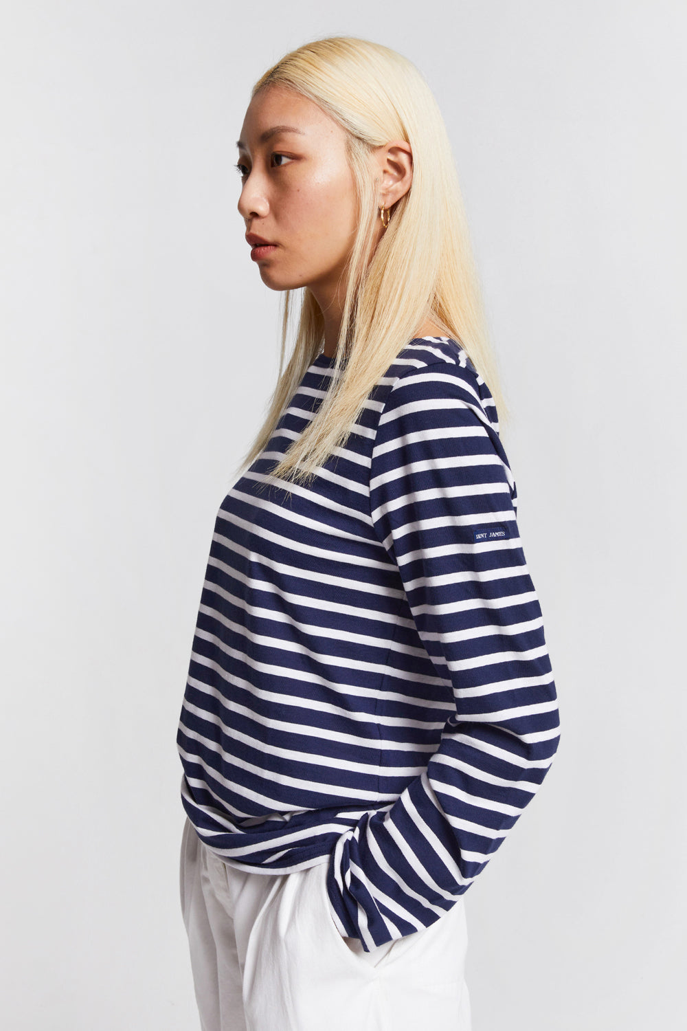 Minquiers Moderne Striped Sailor Shirt