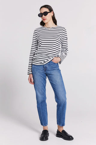 Minquiers Moderne Striped Sailor Shirt