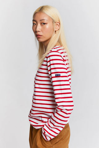 Minquiers Moderne Striped Sailor Shirt