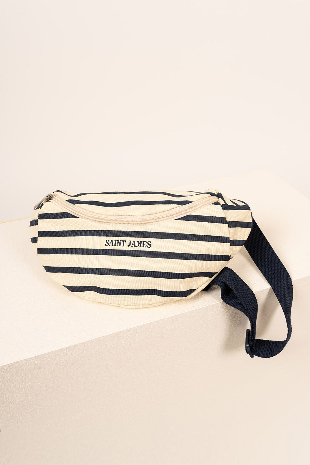 Striped Belt Bag