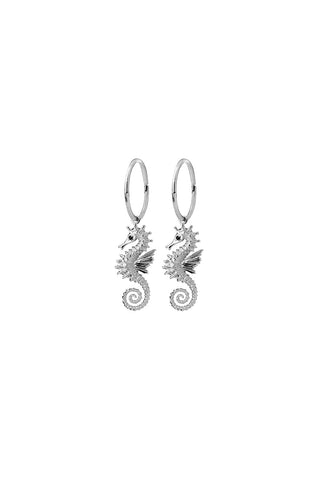 Seahorse Sleepers Silver