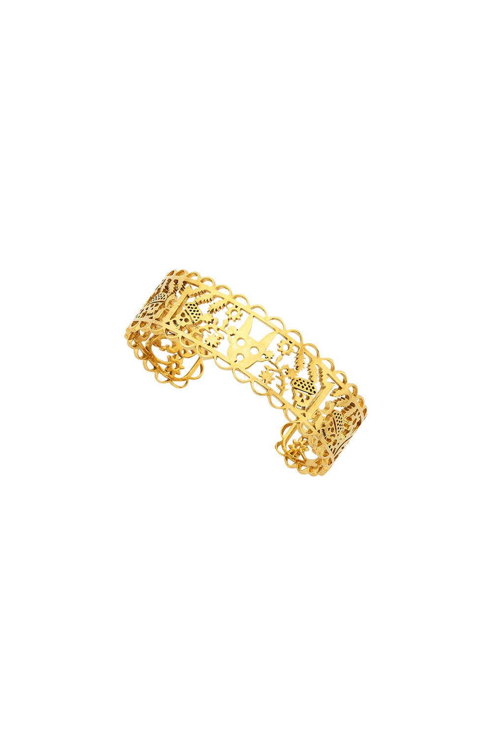 Small Filigree Cuff Gold