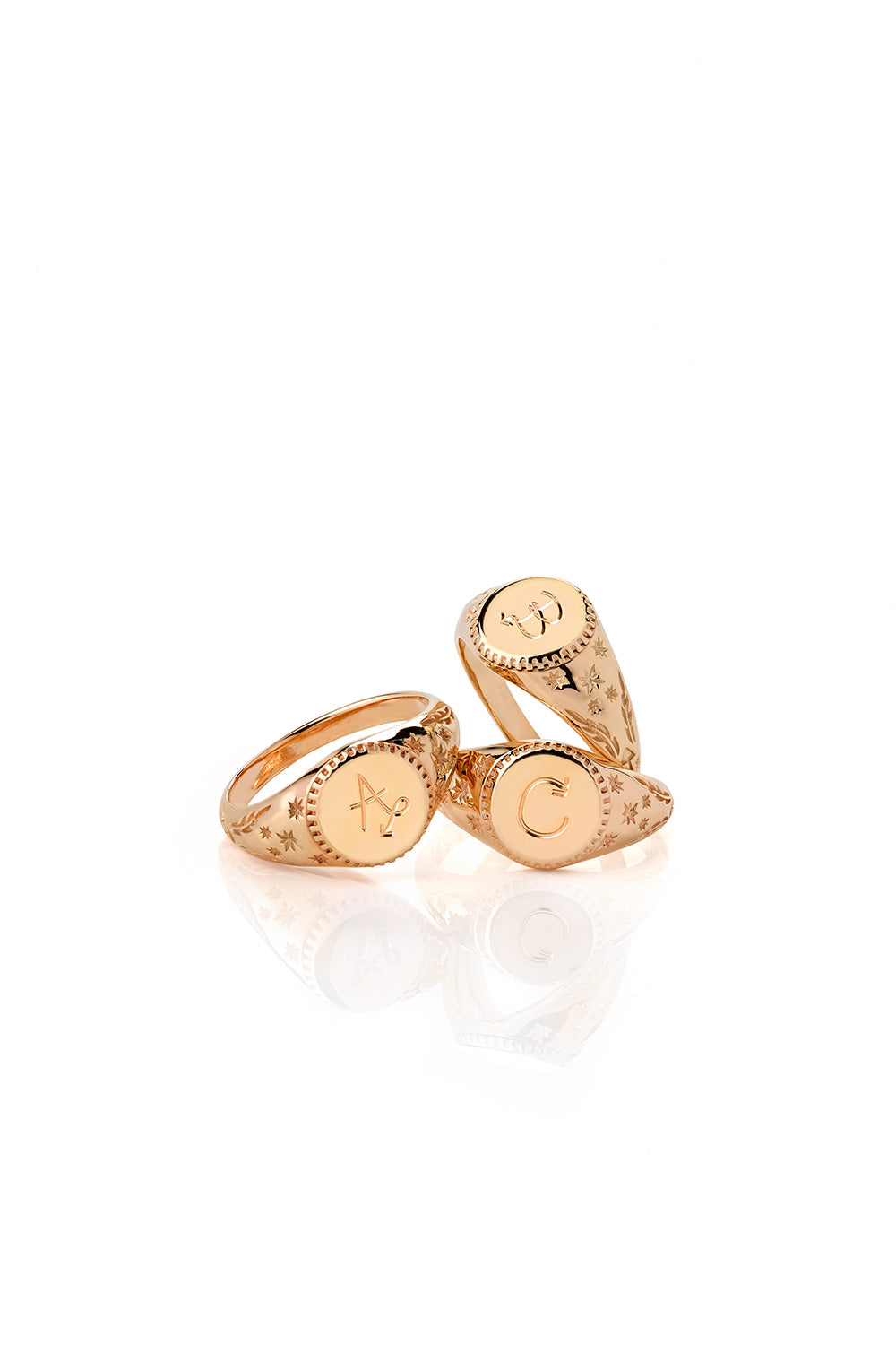 Society Signet Ring Gold