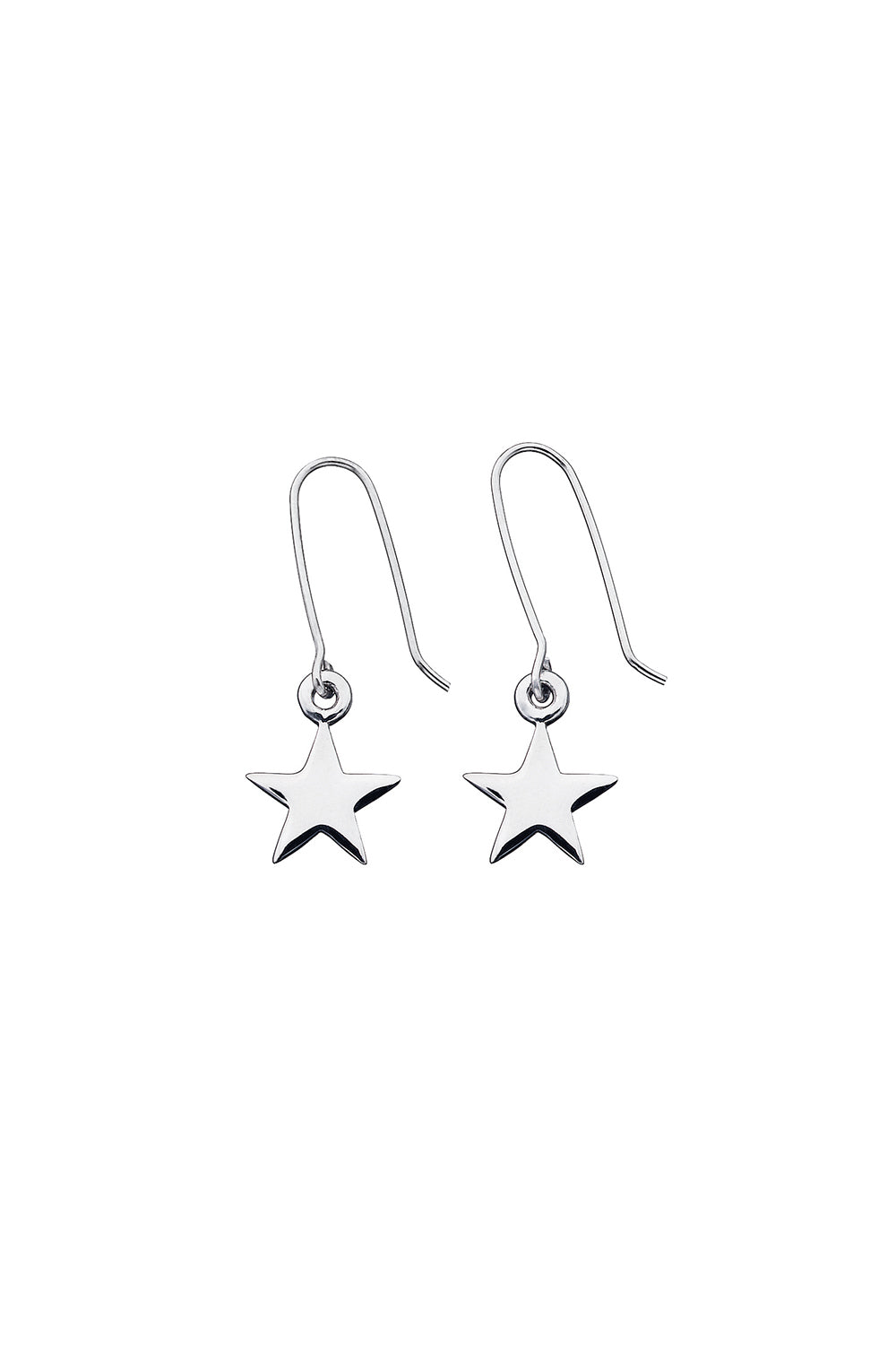 Star Earrings Silver