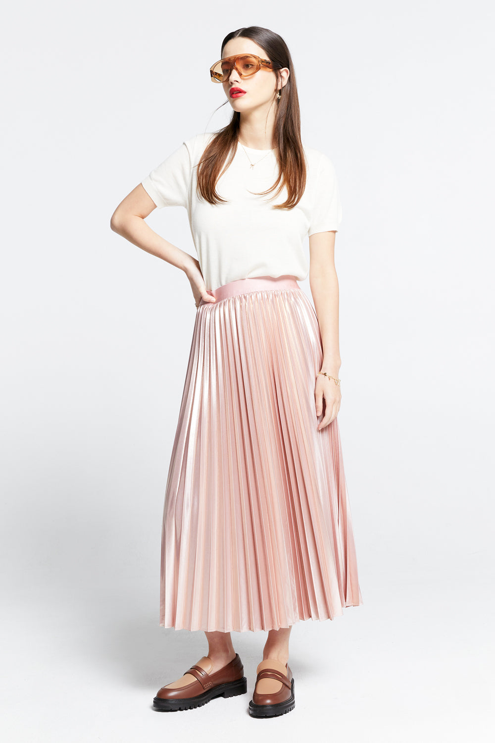 Sunray Pleated Skirt