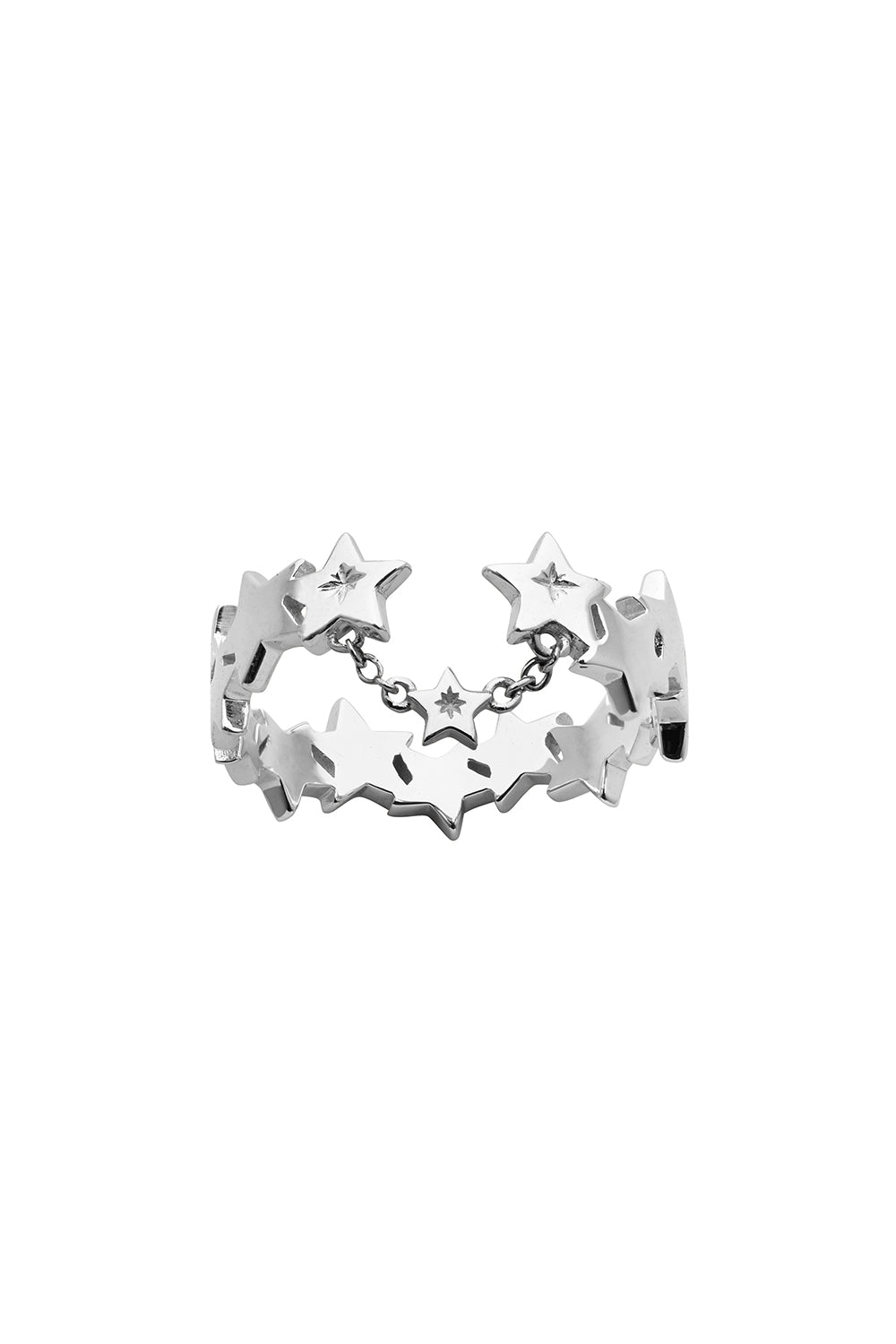 Supernova Ring Silver