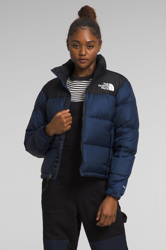 1996 Retro Nuptse Jacket Summit Navy/TNF Black