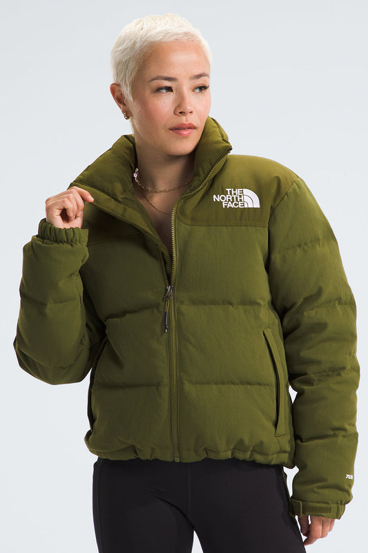 92 Ripstop Nuptse Jacket Forest Olive