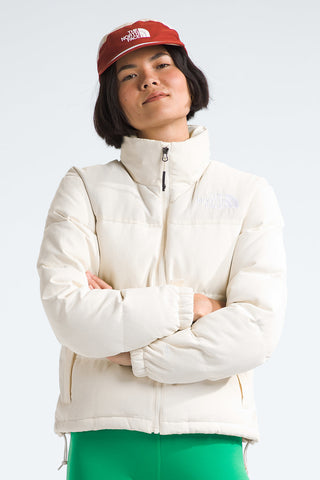 92 Ripstop Nuptse Jacket White Dune