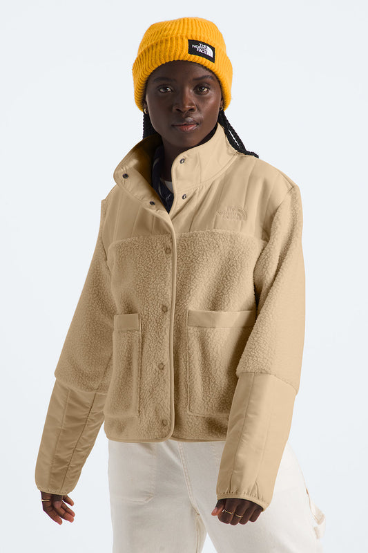 Cragmont Fleece Jacket Khaki Stone