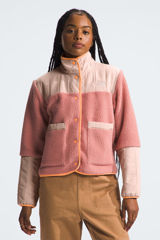 Cragmont Fleece Jacket Light Mahogany/Pink Moss