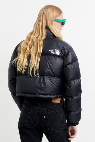 Nuptse Short Jacket Black